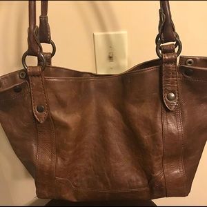 Frye leather purse and matching wallet. EUC